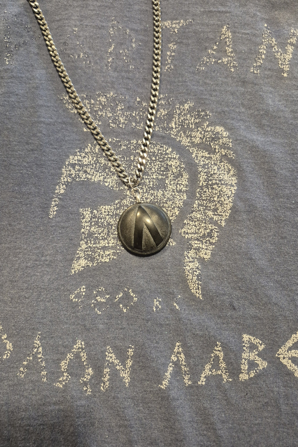 Spartan shield gym necklace