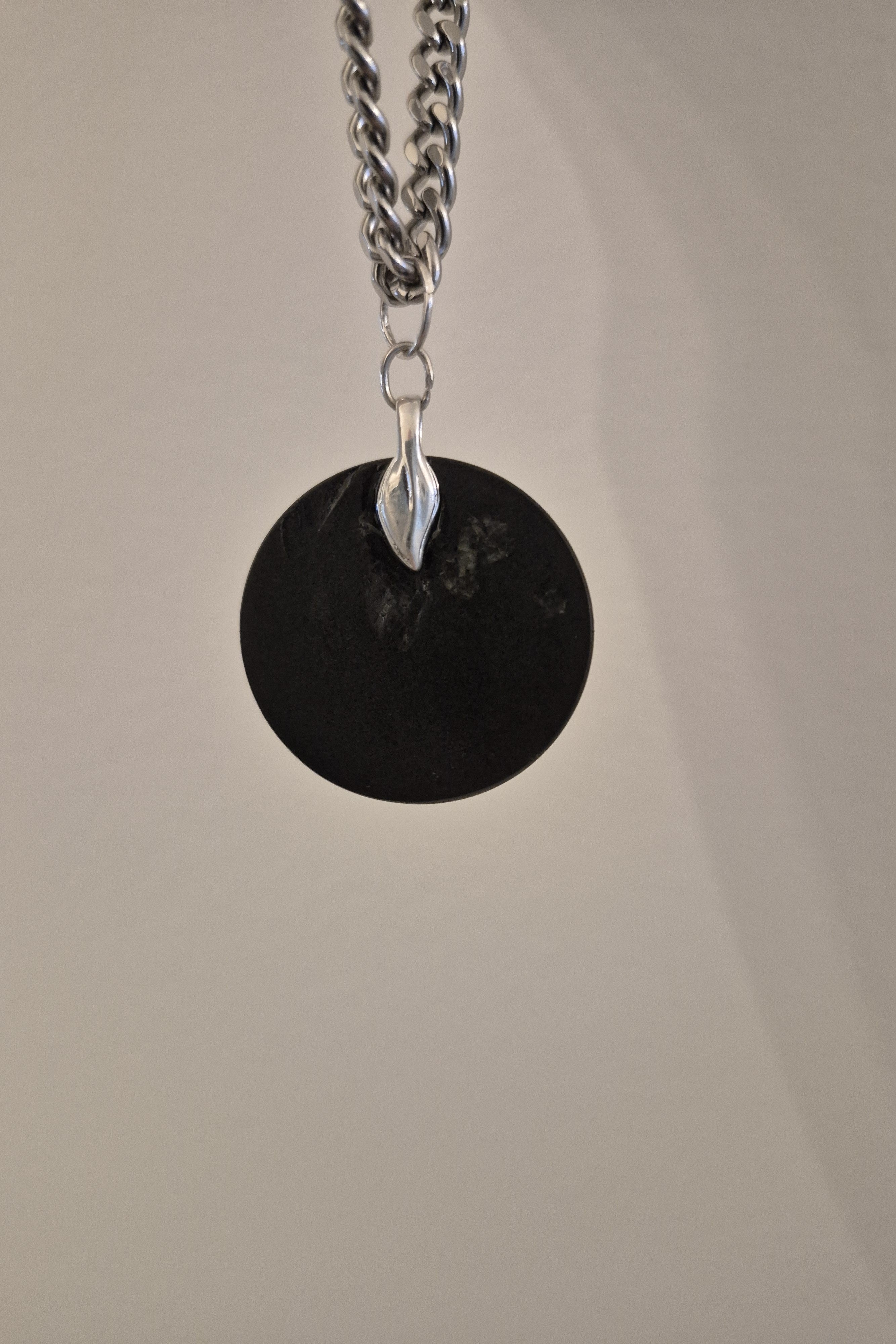 Spartan shield gym necklace
