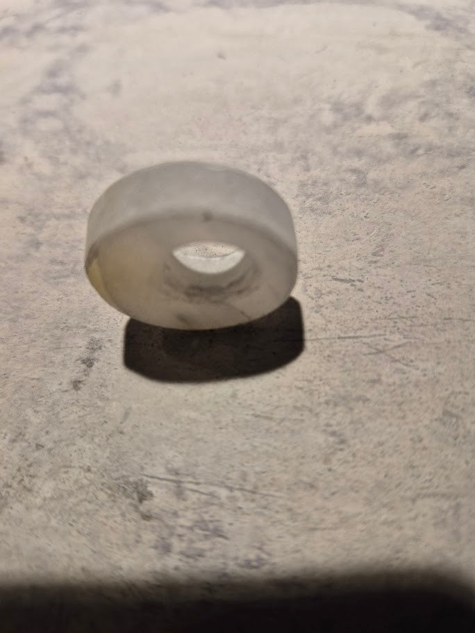 Stone necklace ring shape